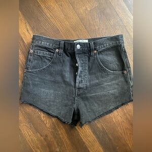 We The Free Charcoal Jean Shorts